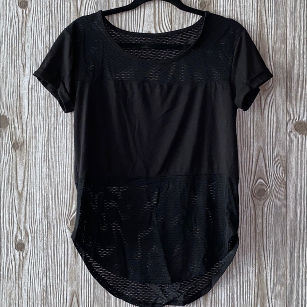 Active top size medium sheer top and bottom